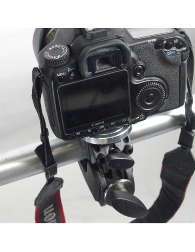 KUPO Ball Head Mounting Plate – 16 mm Stud & 1/4" Thread