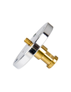 KUPO Ball Head Mounting Plate – 16 mm Stud & 1/4" Thread 2