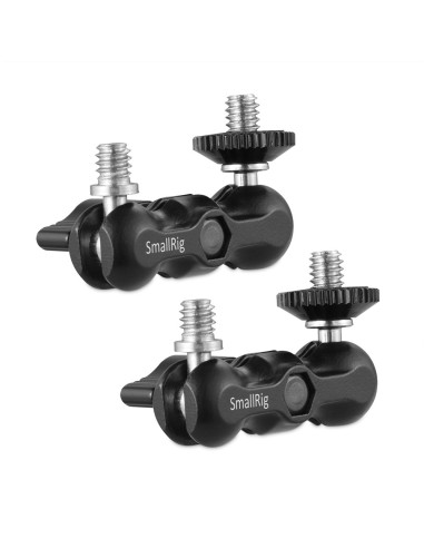 Bras magique universel avec petite rotule (x2) – fixation polyvalente pour accessoires caméra