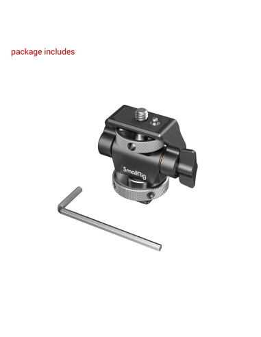 Support moniteur orientable Cold Shoe – réglable 360° et 180°