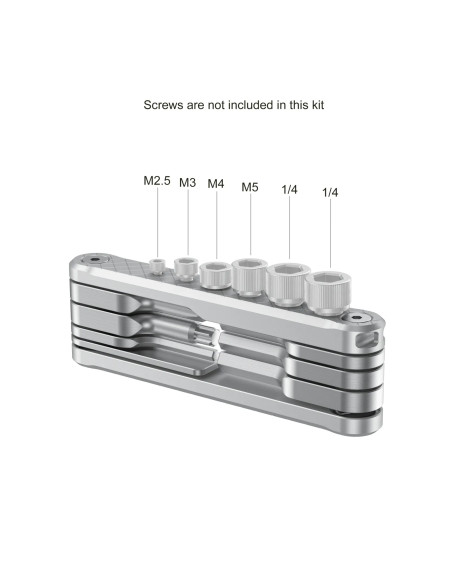Kit tournevis pliable SmallRig AAK2213D – outil multifonction 7-en-1