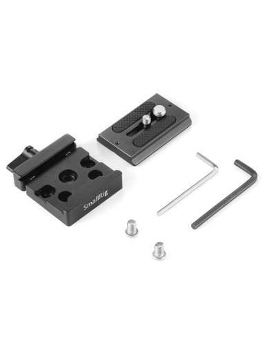 Quick Release Clamp & Plate SmallRig 2280 – fixation rapide universelle pour caméras