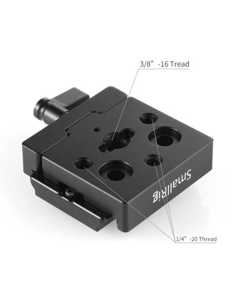 Quick Release Clamp & Plate SmallRig 2280 – fixation rapide universelle pour caméras