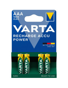 Piles Rechargeables AAA VARTA 1000 mAh (x4)