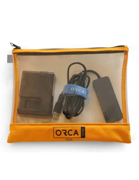 ORCA OR-599 Transparent Accessories Pouch Set