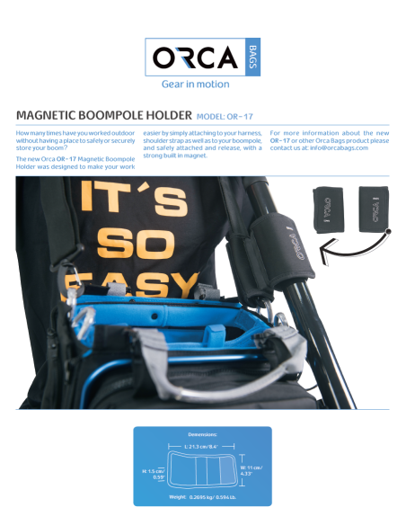ORCA OR-17 Magnetic Boompole Holder