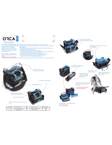 ORCA OR-330 Audio Mixer Bag