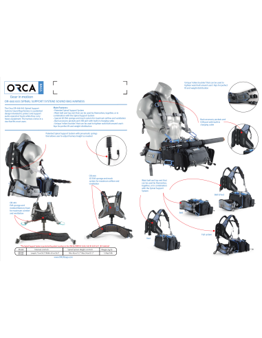 ORCA OR-445 Sound Bag Harness