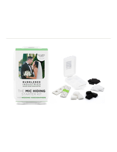 BUBBLEBEE INDUSTRIES The Mic Hiding STARTER Kit pour WEDDING