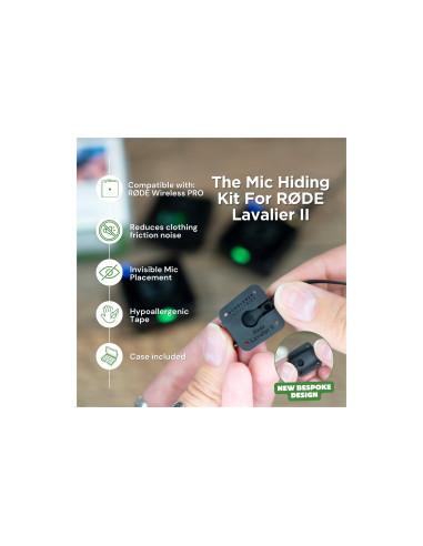 BUBBLEBEE INDUSTRIES The Mic Hiding Kit pour RØDE LAVALIER II
