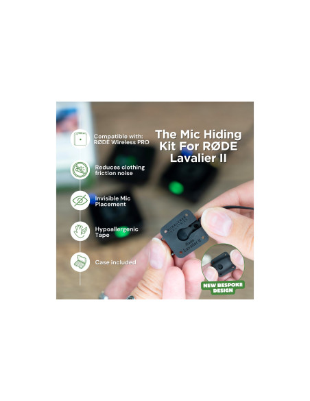 BUBBLEBEE INDUSTRIES The Mic Hiding Kit pour RØDE LAVALIER II
