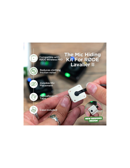 BUBBLEBEE INDUSTRIES The Mic Hiding Kit pour RØDE LAVALIER II