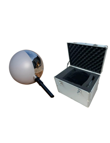 VFX Ball 25 cm — Sphère 2-en-1 Miroir / Gris