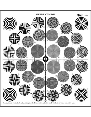 PAT ACCESSORIES - MIRE CIRCULAIRE ATTO 16x17 cm