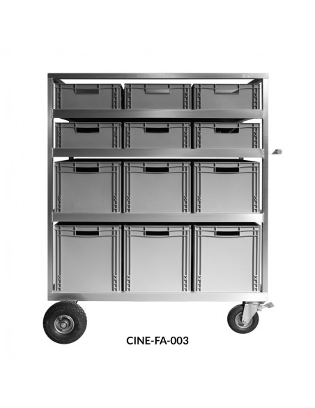 ROULANTE DE FACE - 12 BACS