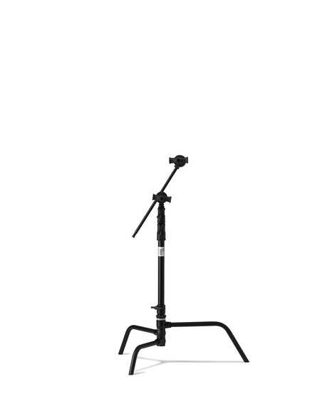 KIT TREPIED C STAND 20" AVEC DEPORT DE 50cm ET ROTULE - NOIR - 3 SECTIONS - 93 A 172cm - KUPO - CT20MKB