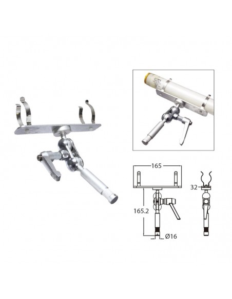 SUPPORT DE TUBE KINOFLOW KUPO - KCP413