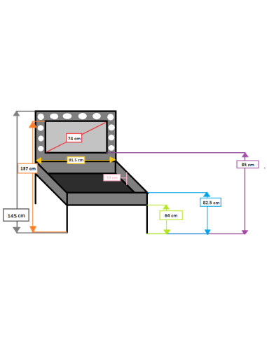 Table Maquillage Prestige