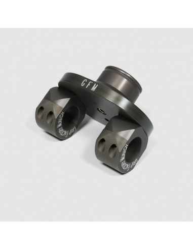 PLAQUE SUPPORT EUROPEAN COUPLER + 2 COLLIERS 50MM - AL2216/1 -GFM