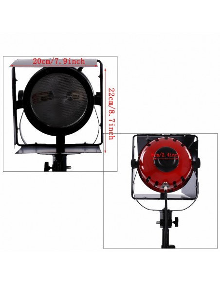 KIT MANDARINES X3 LED 65w 5600k