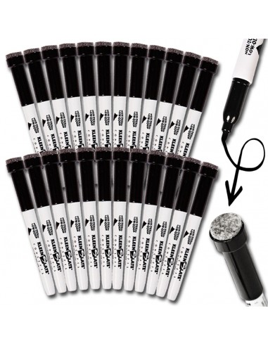 KLEENSLATE MARQUEUR SOLUBLE SMALL AVEC EFFACEUR