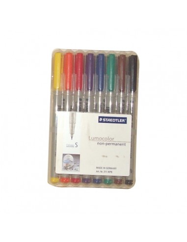8 colors set - wipe-off felt-tipe pen - fine