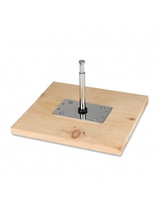 PLATINE MURALE BABY 16mm MALE  (15cm) - KUPO 2