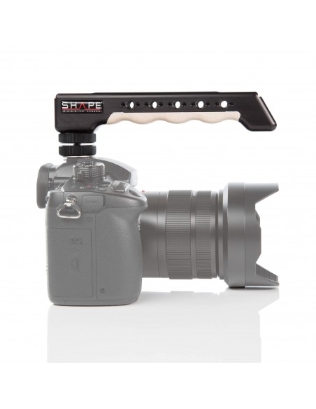 Dslr cold shoe top handle -