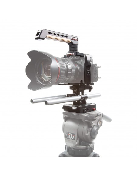 Dslr cold shoe top handle -