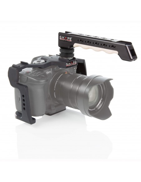 Dslr cold shoe top handle -