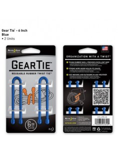 GEAR TIE Nite Ize 15CM (blister 2pc) 2