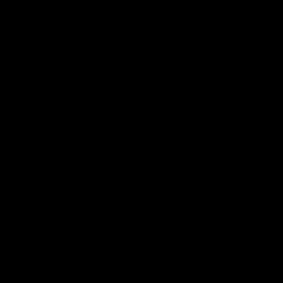 Plaque de polypropylène alvéolé Noire 80cmx1.20m